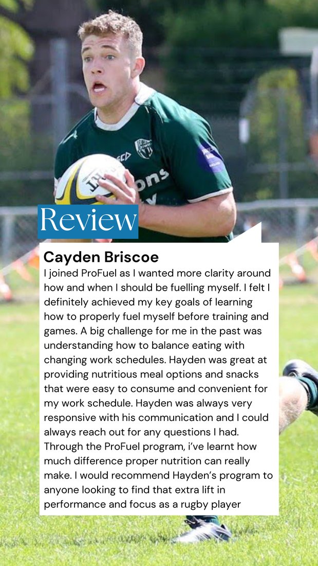 Cayden Briscoe, ProFuel review