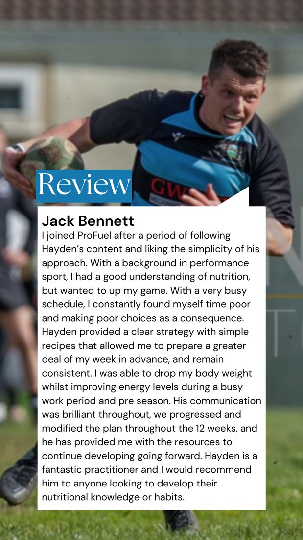 Jack Bennett, ProFuel review